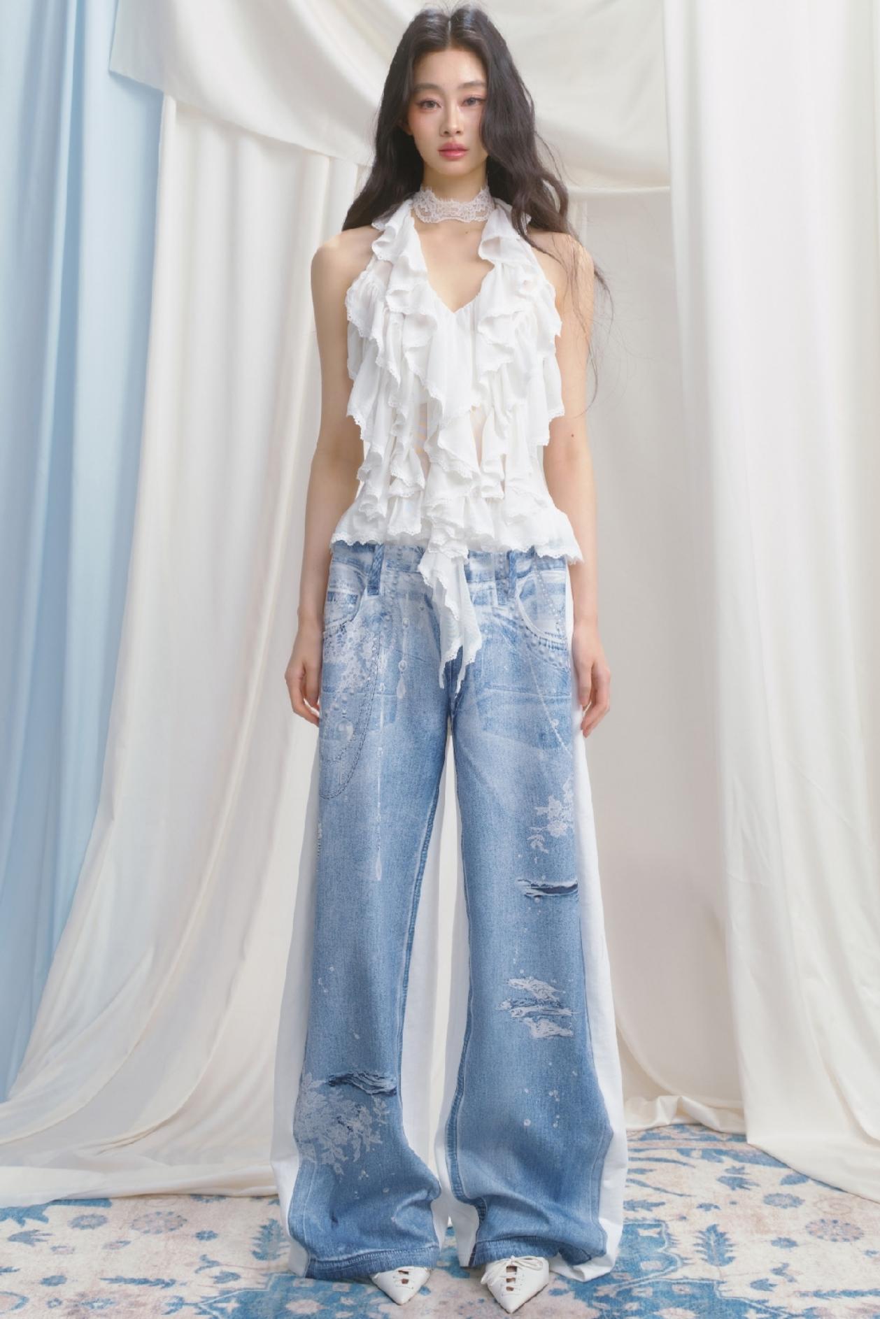 Moonlight Ripple Ambient Camisole Set-Up