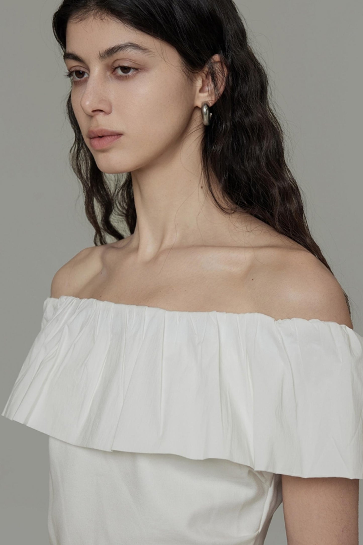 Modern Off-Shoulder T-Shirt