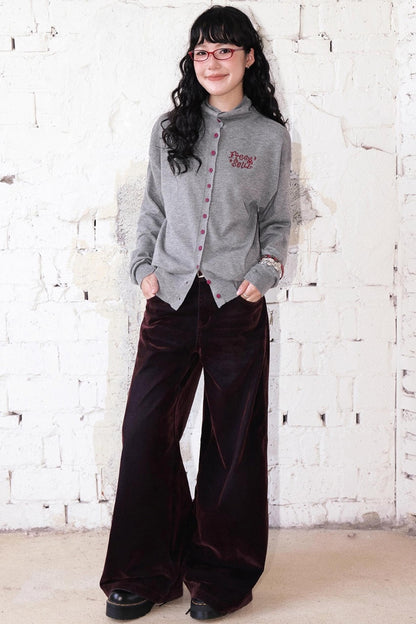 Flocked Light-Reflective Jeans