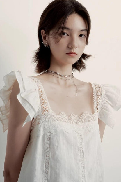 Enchanted Floral Lace Top