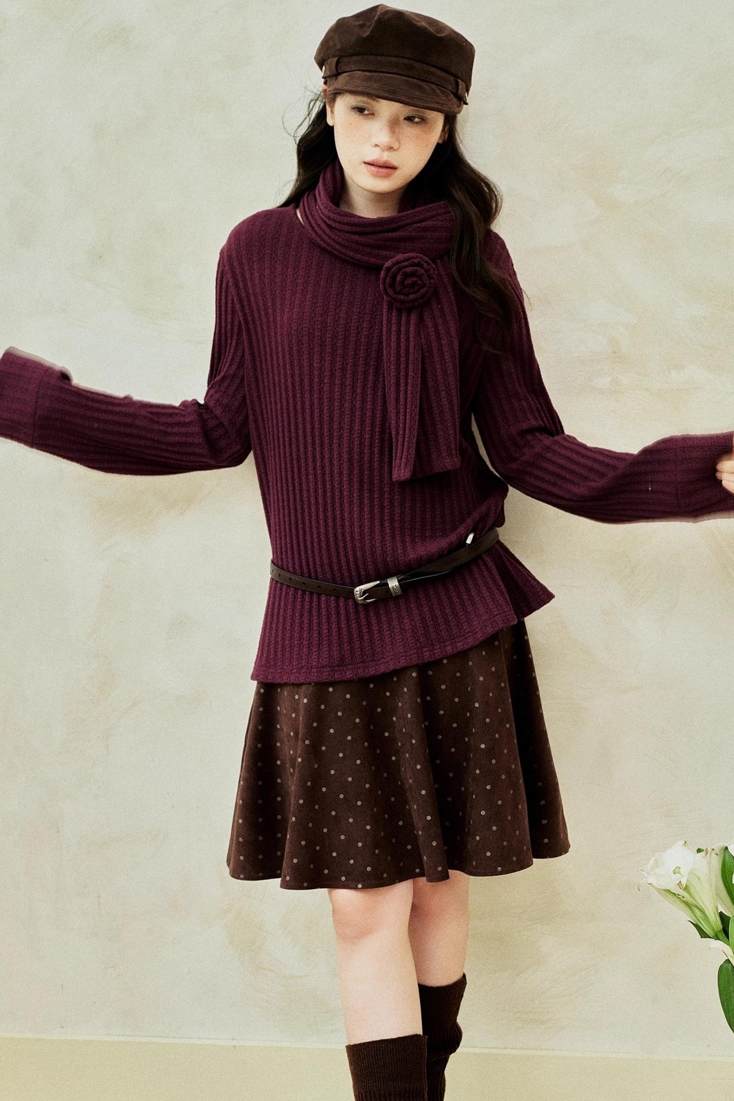 Original Polka Dot Versatile Skirt