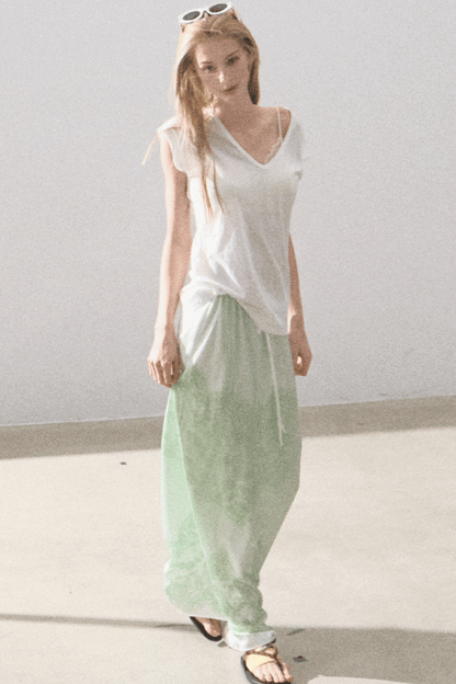 Soft Lace A-Line Skirt