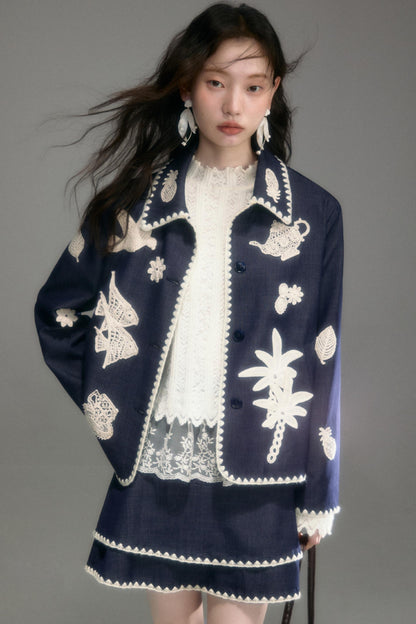 Momo Tea Fun Suit Jacket Set-Up