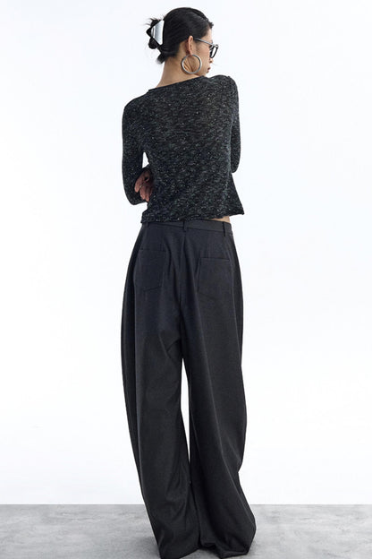 Glitter Sequins Knitted Top