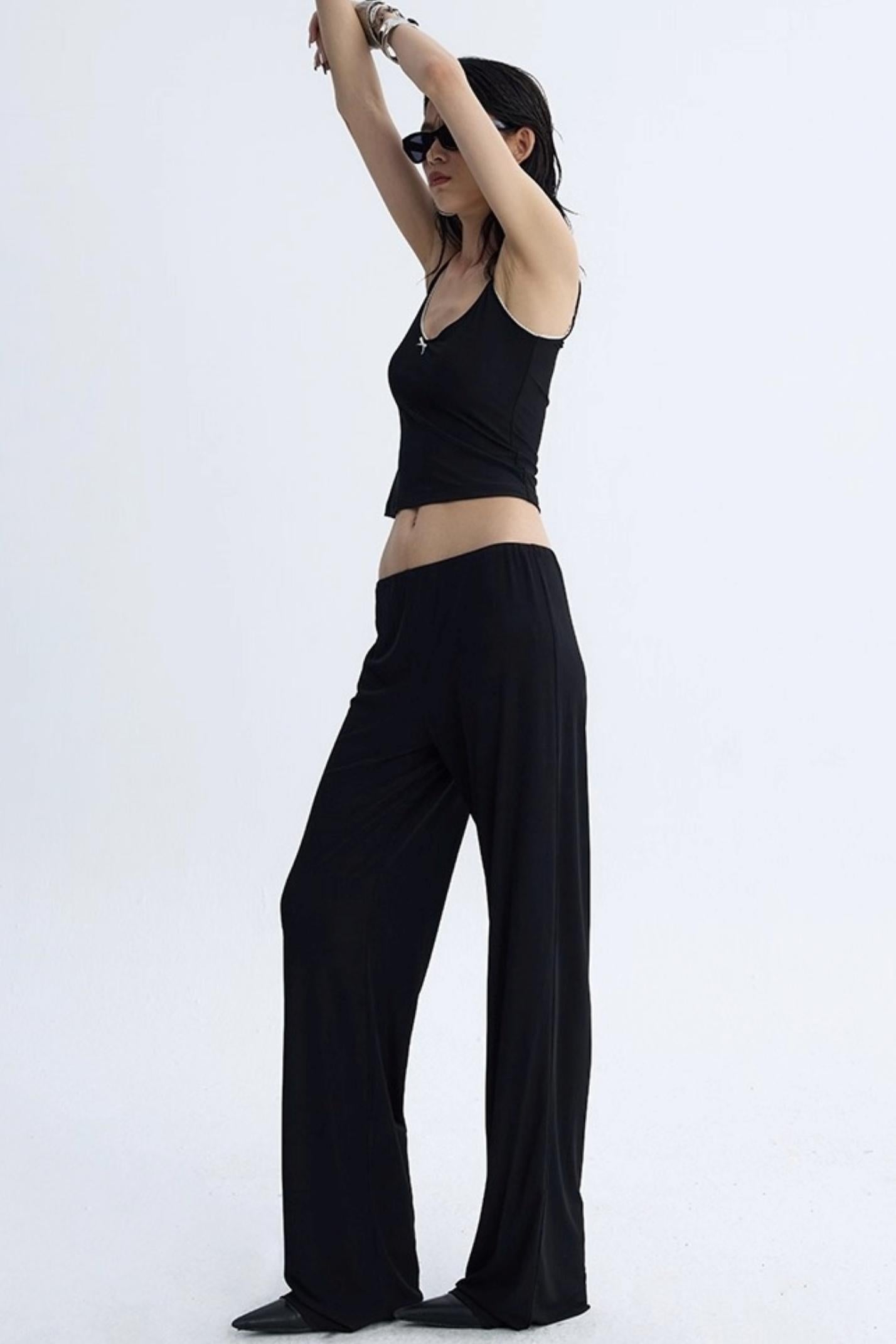 Cool Lace Bow Three-Piece Set-Up