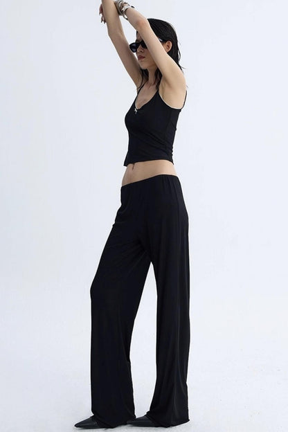 Cool Lace Bow Three-Piece Set-Up