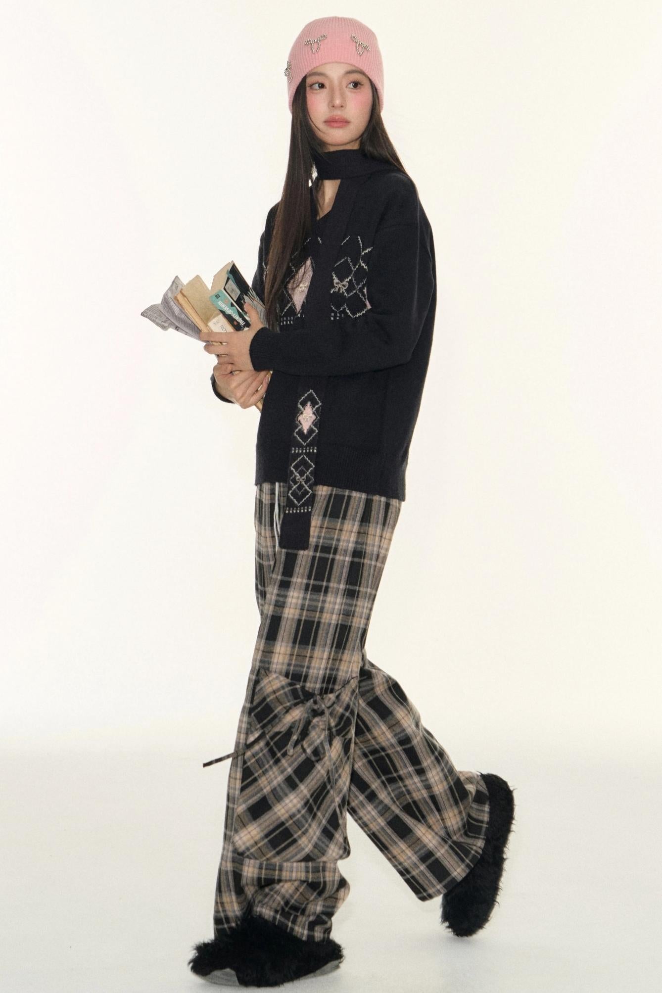 Twist V-Neck Sweater