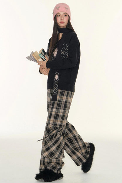 Twist V-Neck Sweater