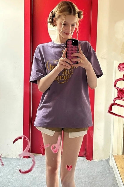 Retro A-Line Side Split Shorts