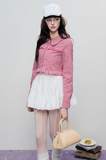 Check Relax Short Shirt