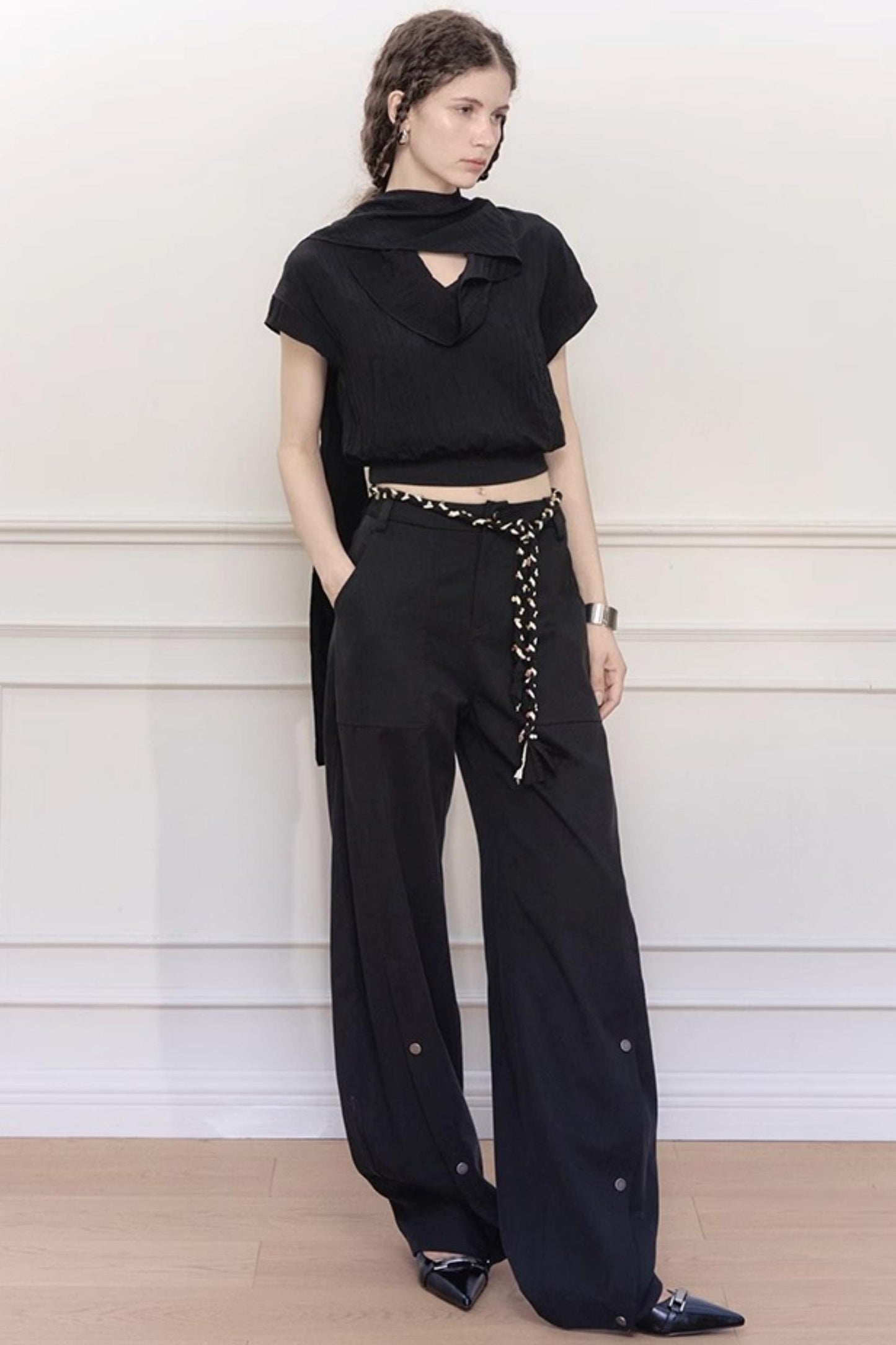 Elegant Wide-Leg Pants