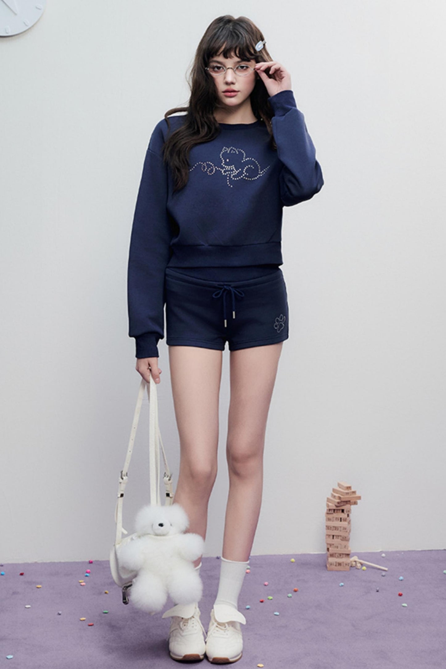 Slim Fit Crewneck Set -Up