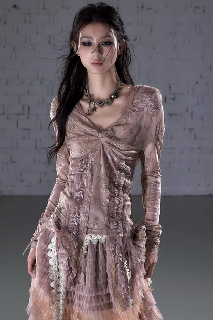 Romantic Lace Off-Shoulder Top