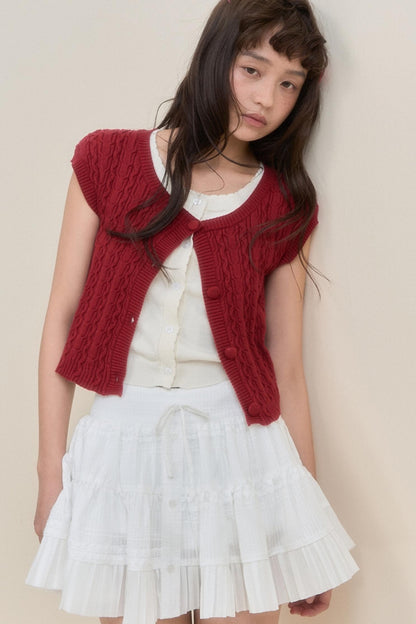 Summer Relax Knit Girly Jacket