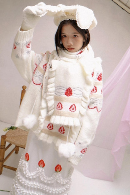 Everyday Happy Birthday Cake Scarf