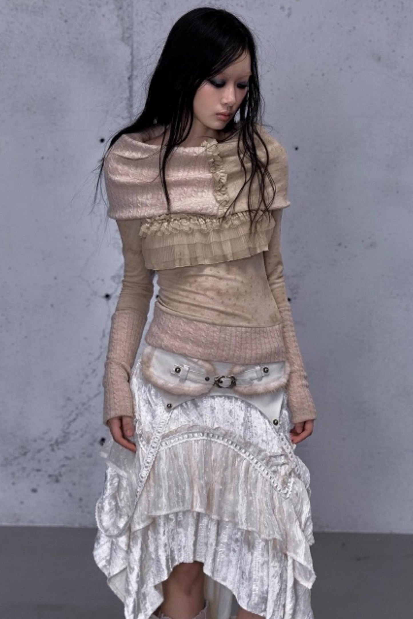 Vintage Retro Wool Knit Sweater