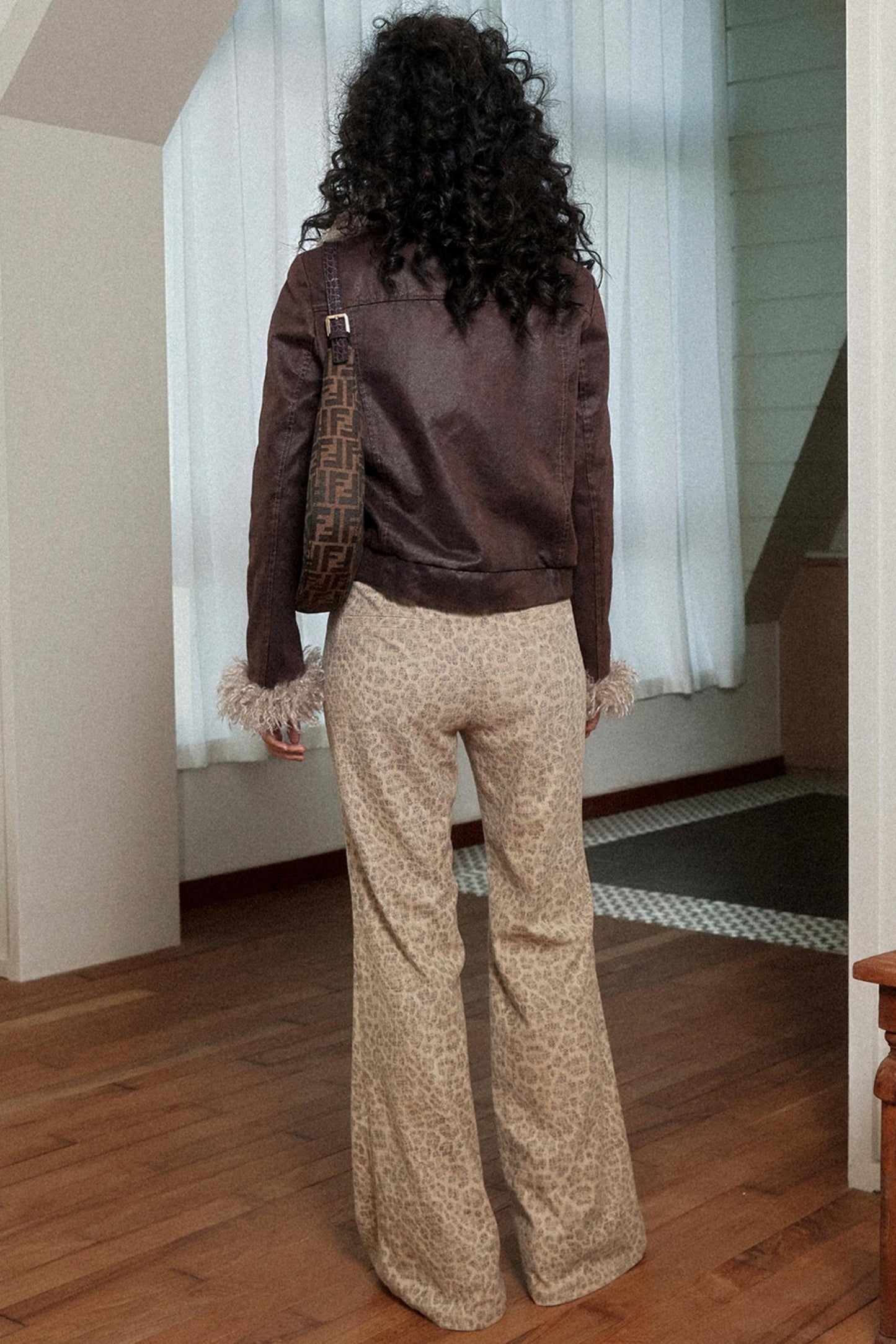 Gentle Corduroy Flared Pants