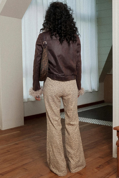 Gentle Corduroy Flared Pants