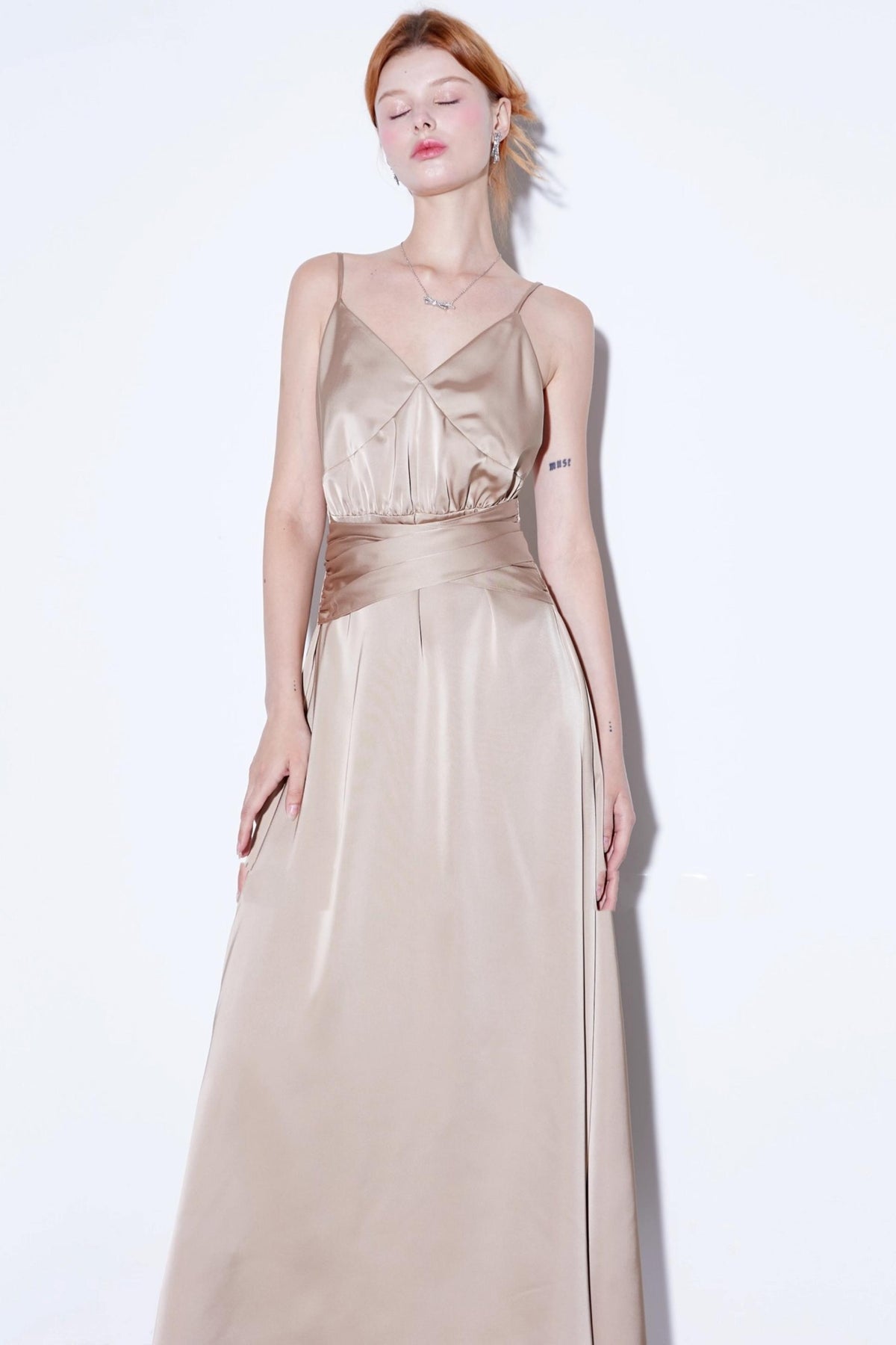 Green Vintage Resort Dress