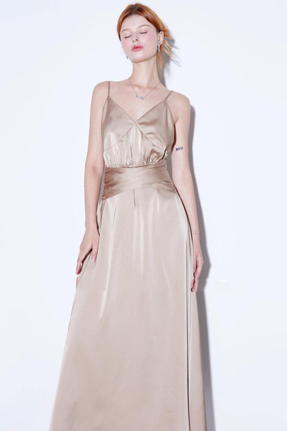 Green Vintage Resort Dress