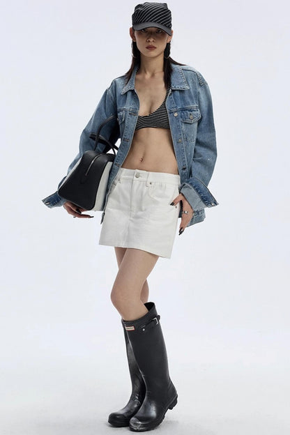 Diamond Blue Denim Jacket