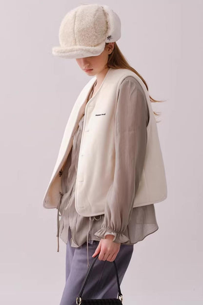 Reversible Plush Lei Feng Hat