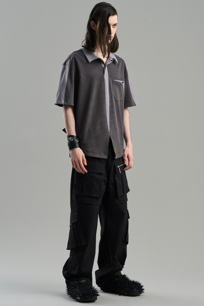 Starry Stitch Polo Shirt