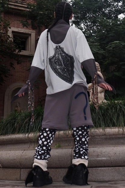 Multi-Tie Loose Long Sleeves Top