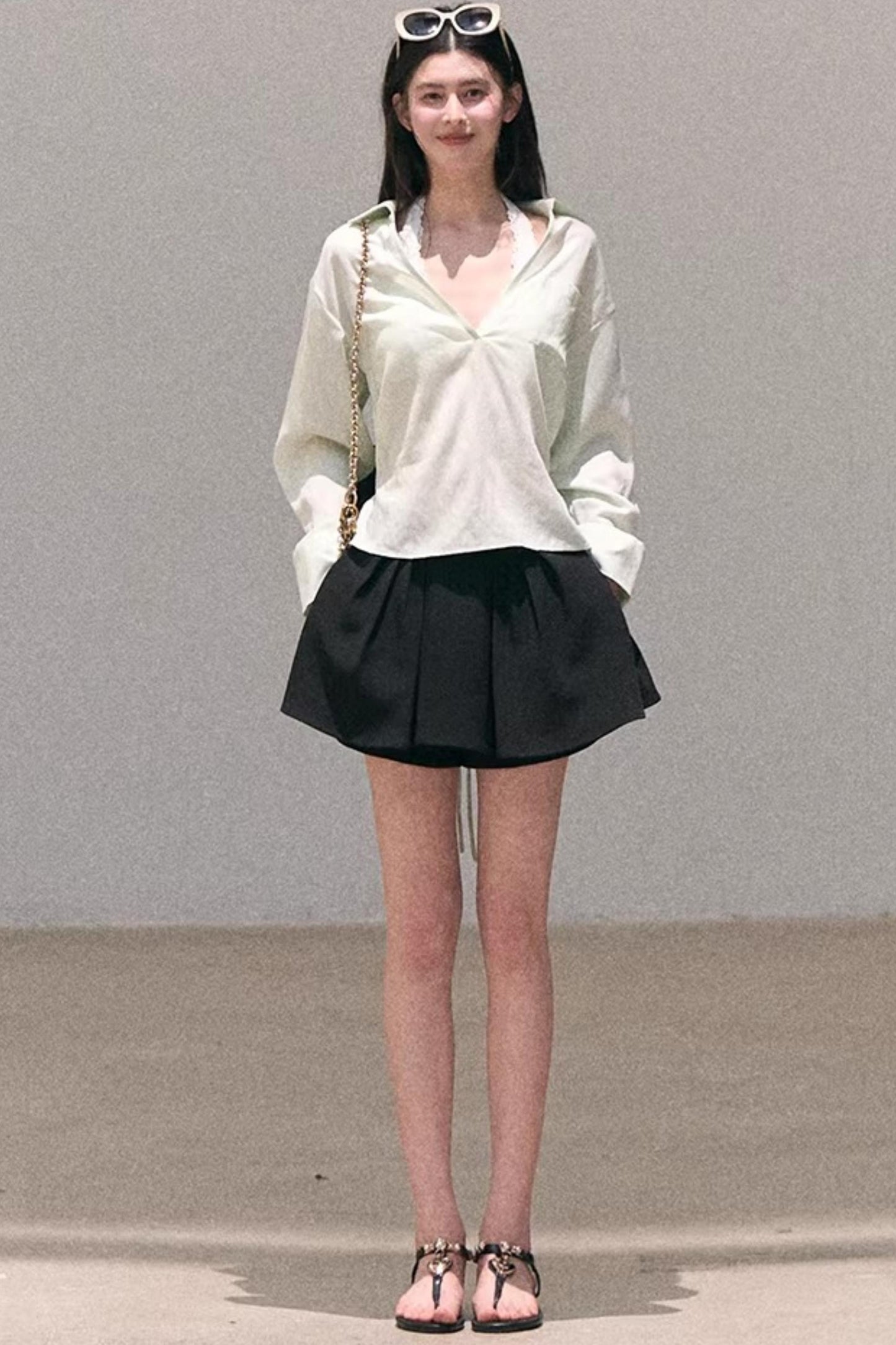 Sycamore Moonlight Pleated Skirt