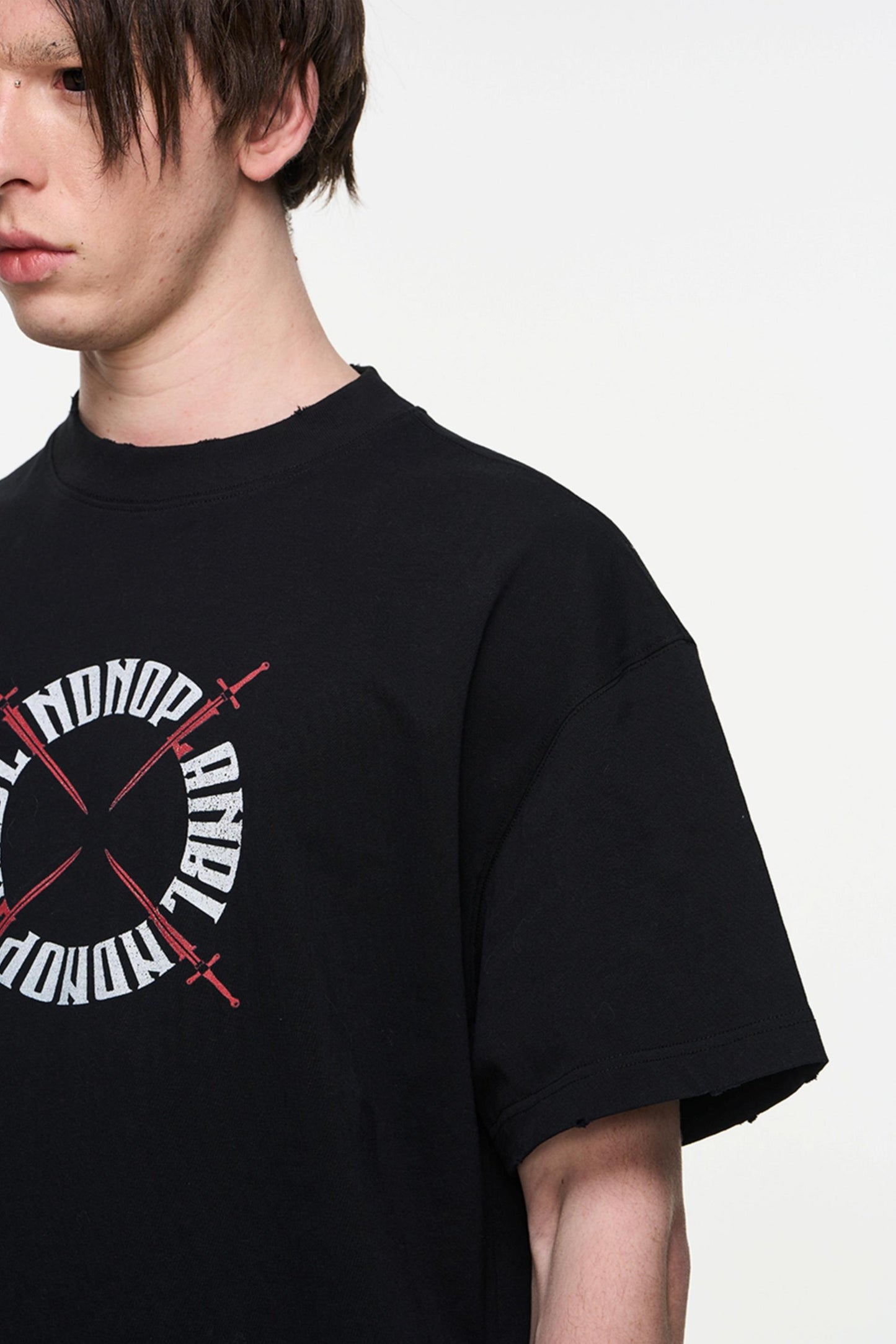 Washed Houken Loose Tee