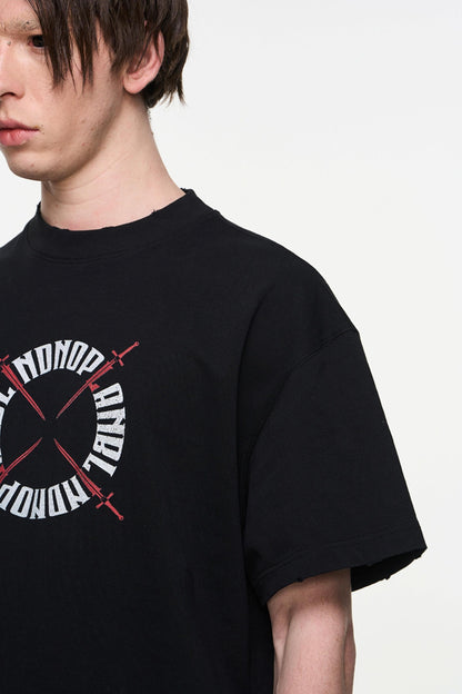 Washed Houken Loose Tee