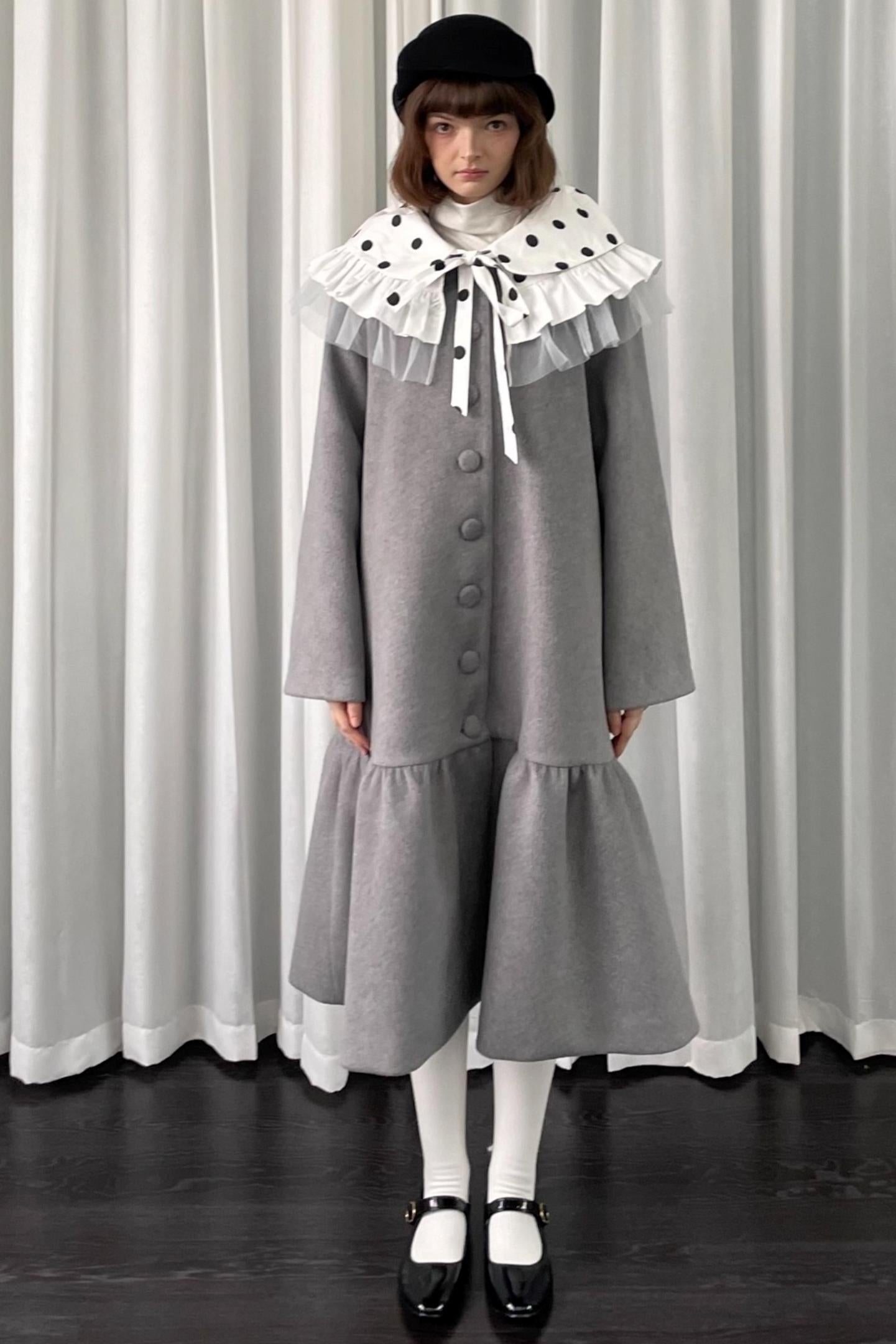 Lace Polka Dot Layered Womens Shawl