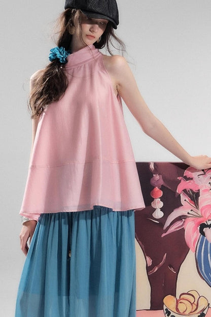 Dandelion Draped Vest Top