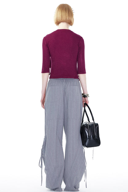 Big Pocket Lace-Up Machete Pants