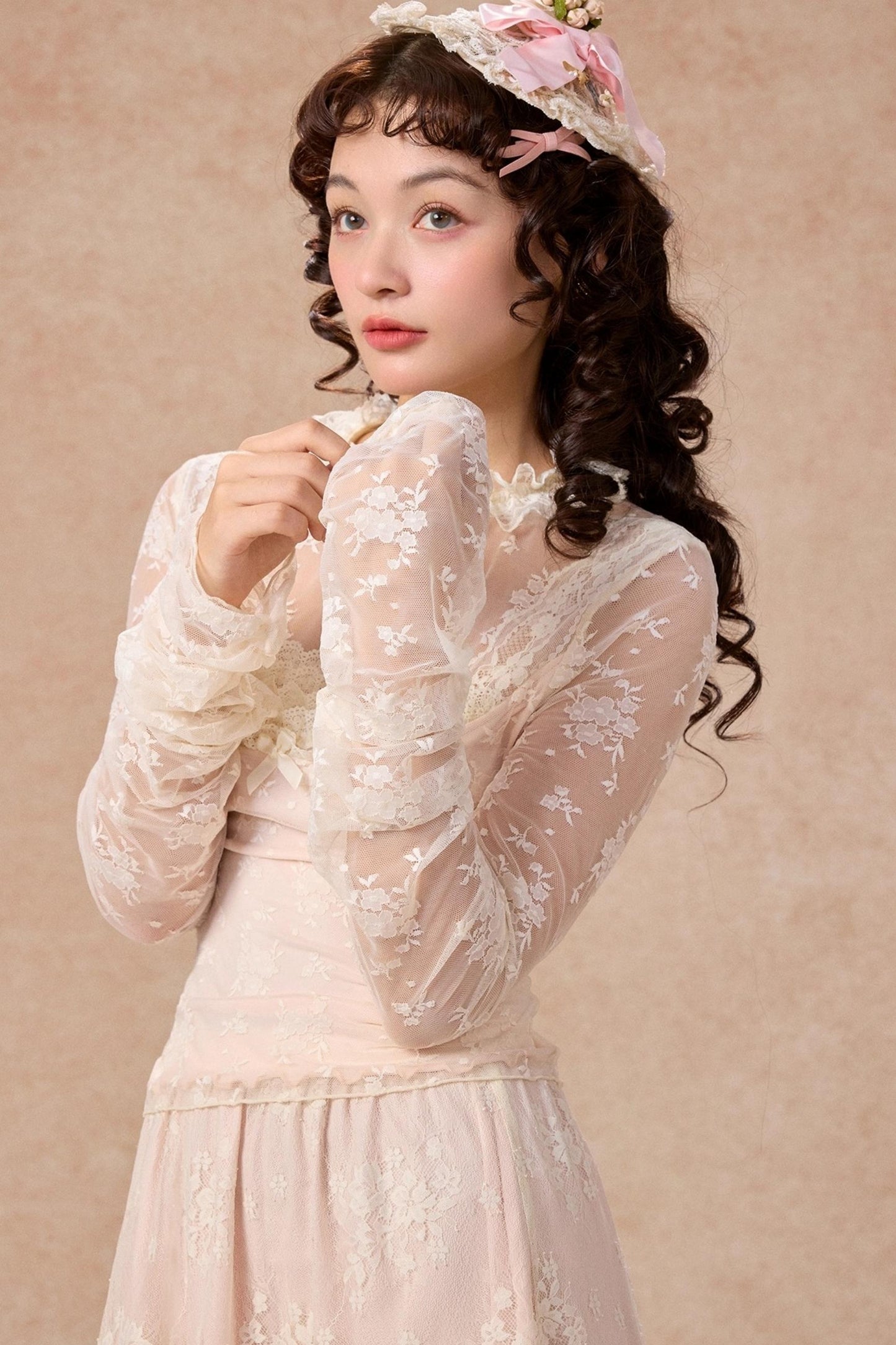 Lace Base Layer Top Skirt Set-Up