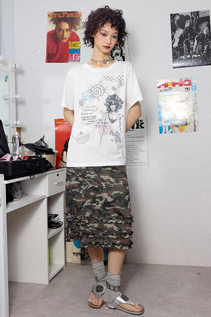 Chemical Retro Girl Tee