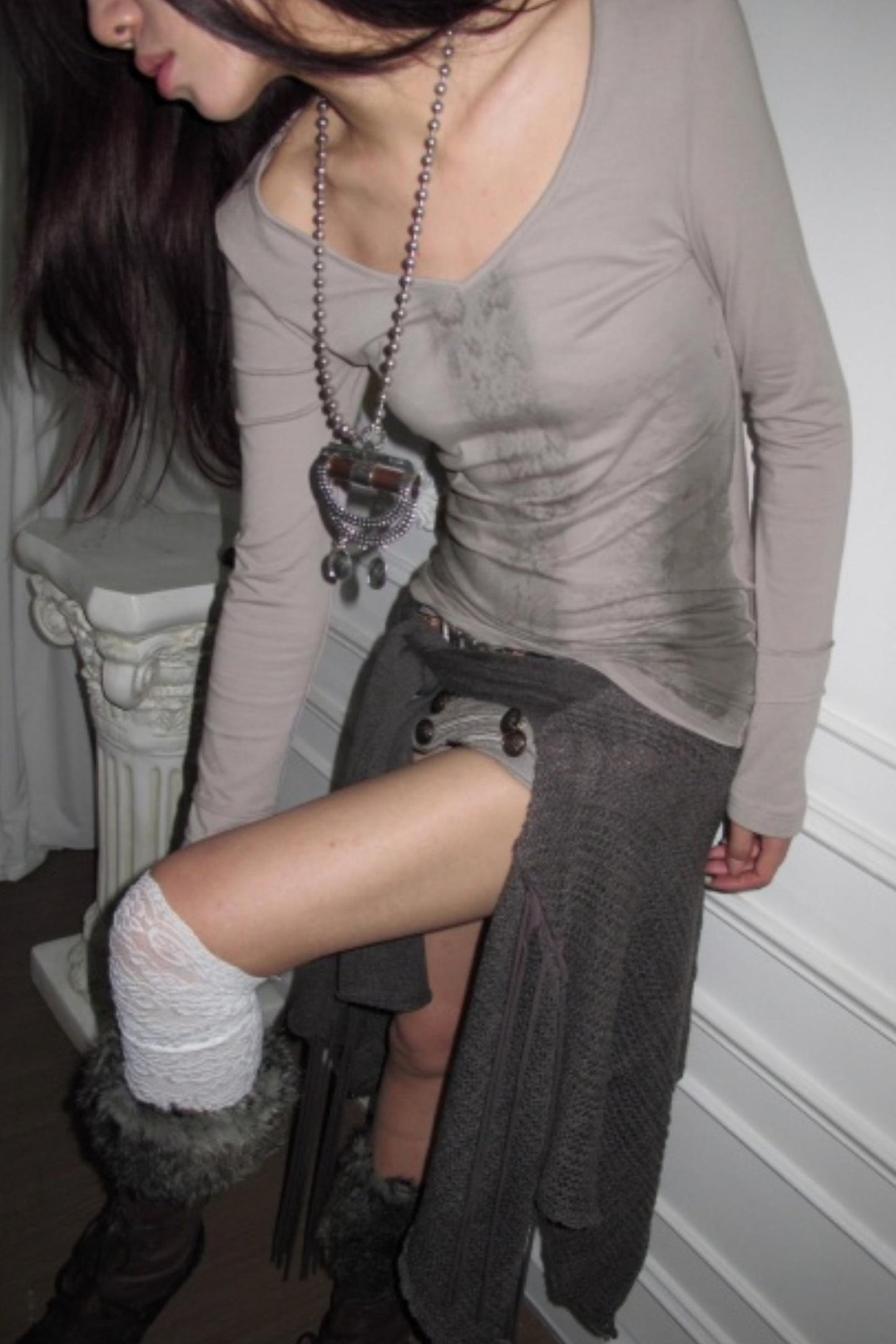 Snake Skin Angel Slim Top