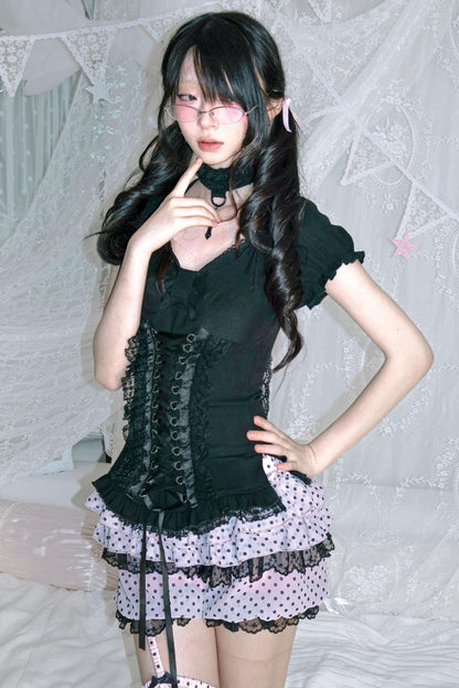 Original Two-Tone Strappy Vest Set-Up