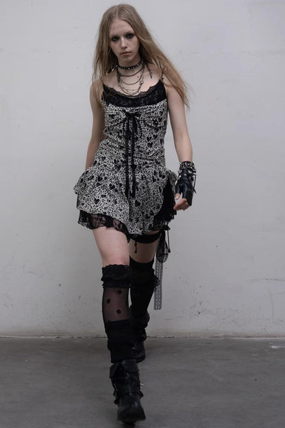 Heart Lace Camisole Dress