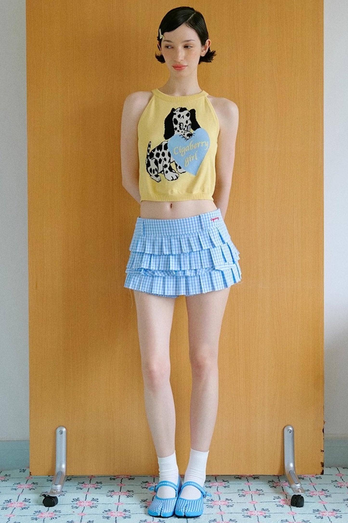 Yellow Dalmatian Puppy Top