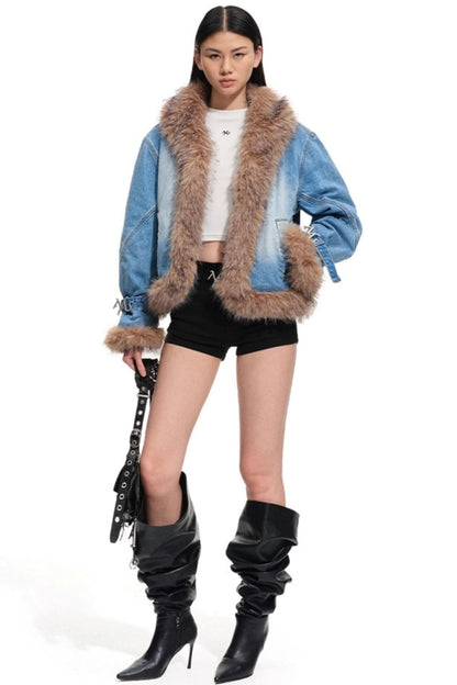 Black Sand Denim Shorts