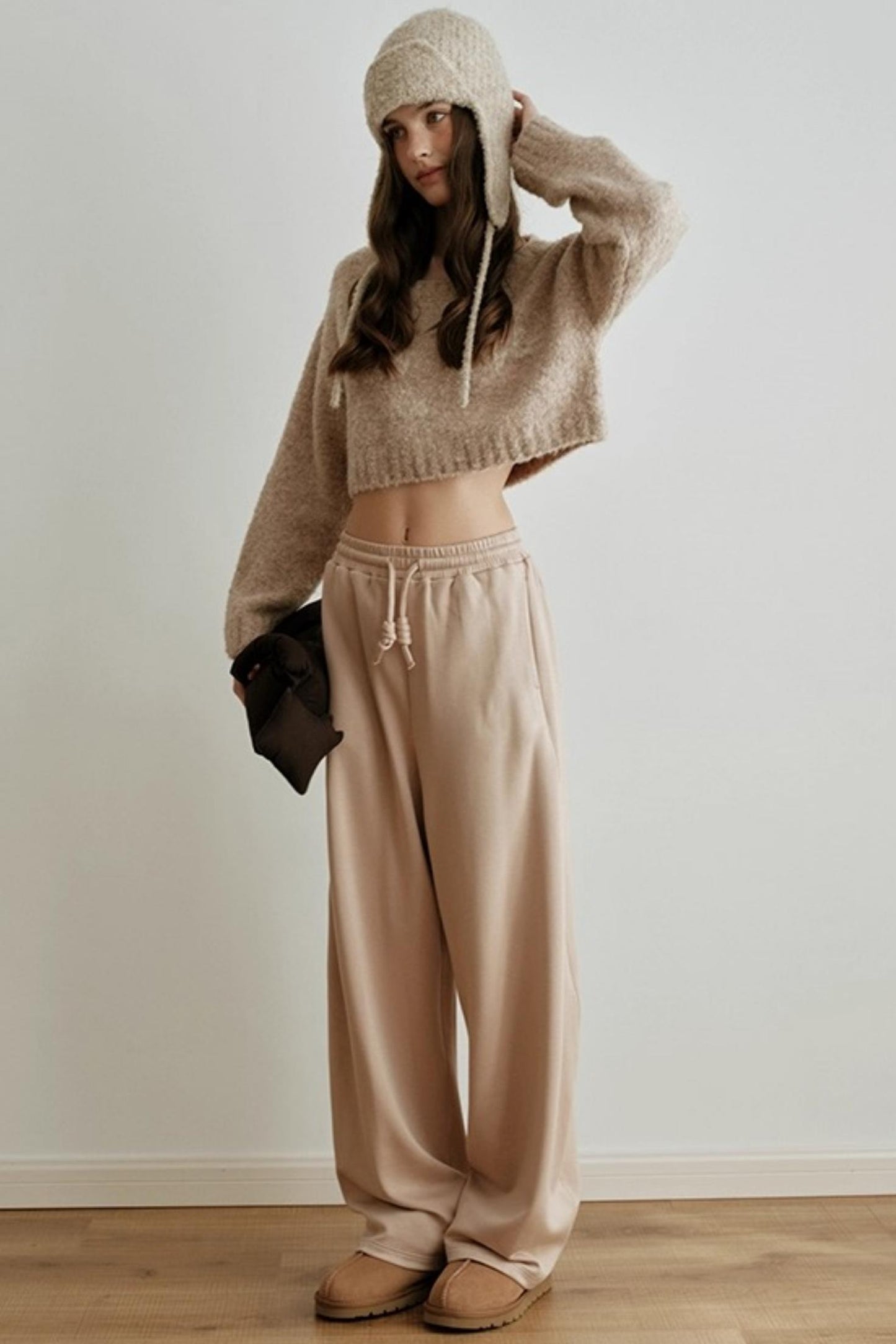 Light Luxury Wool Jacquard Sweater