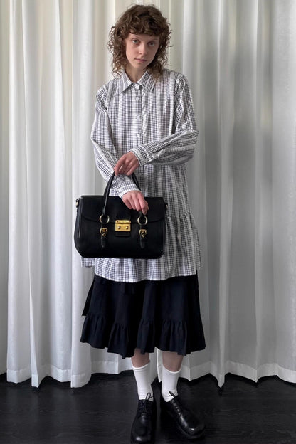 Loosestripe Long Sleeve Shirt Dress