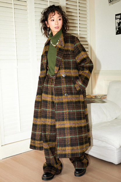 Chemical Girl Sunset Plaid Coat