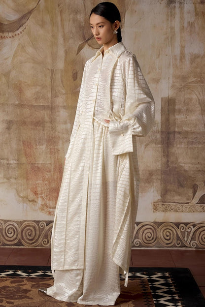 Casual Wide-Leg Pants