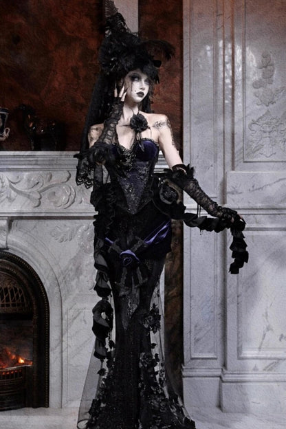 Velvet Diamond Corset