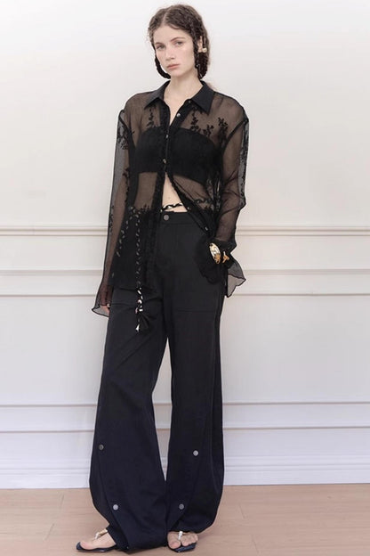 French Layered Sunscreen Top