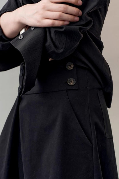 Chic Waist Deconstructed Skirt