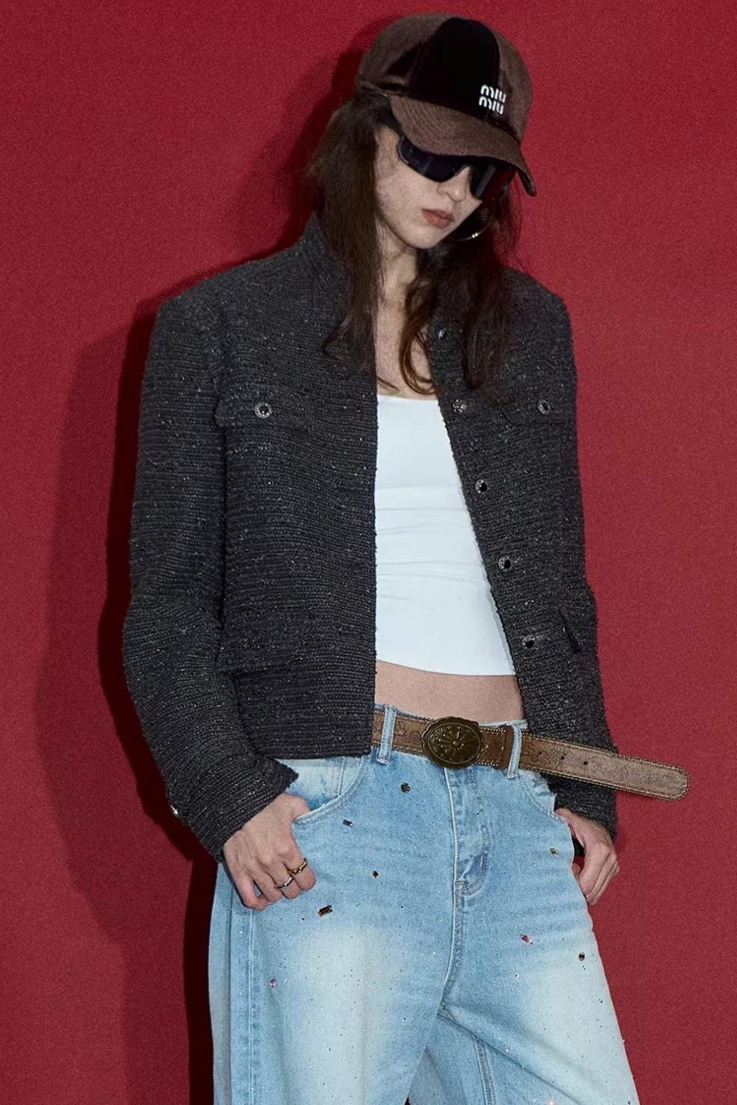 Symmetrical Pocket Chanel Jacket