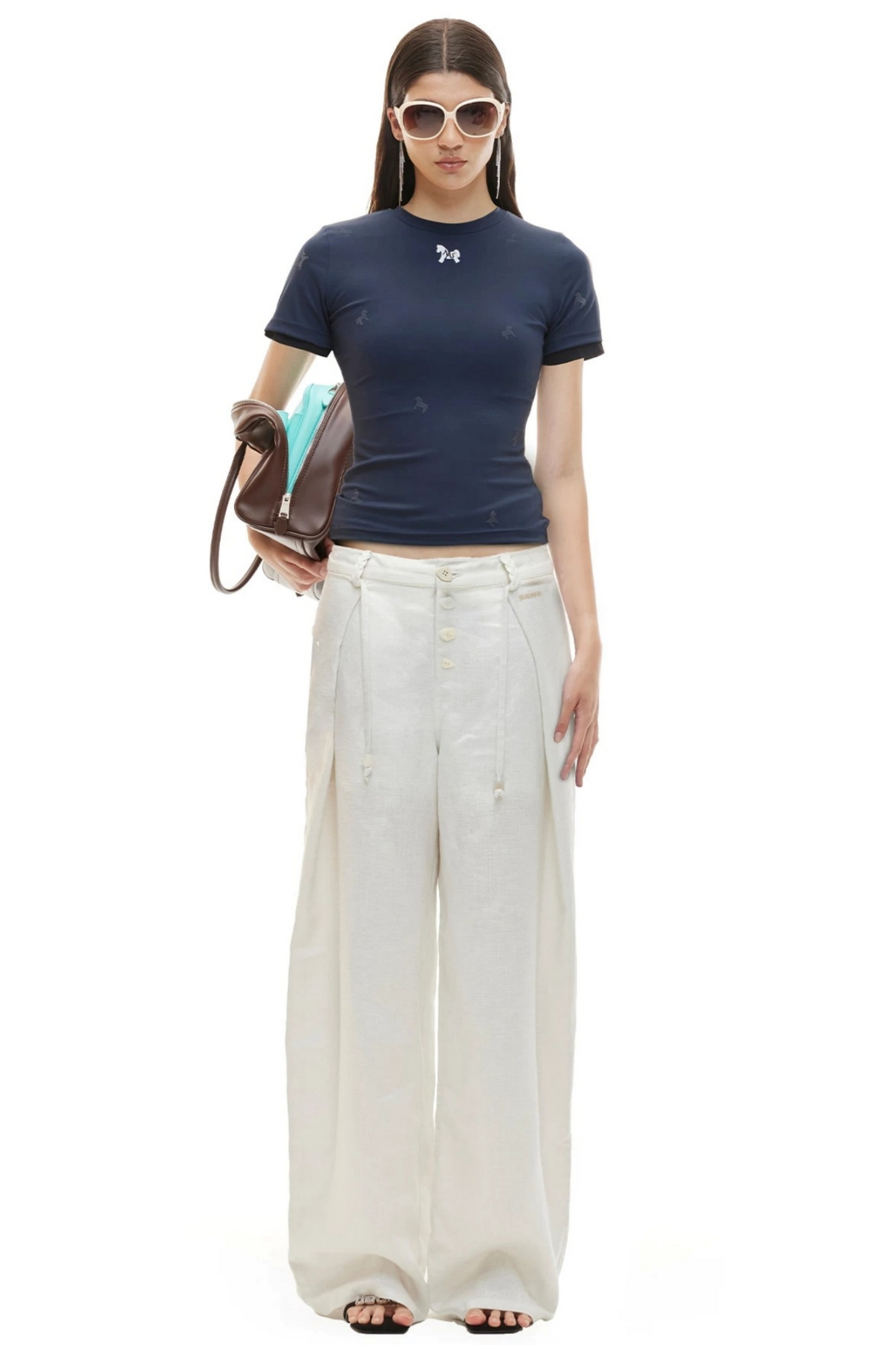 Cloud-Like Knit Little Pony Top